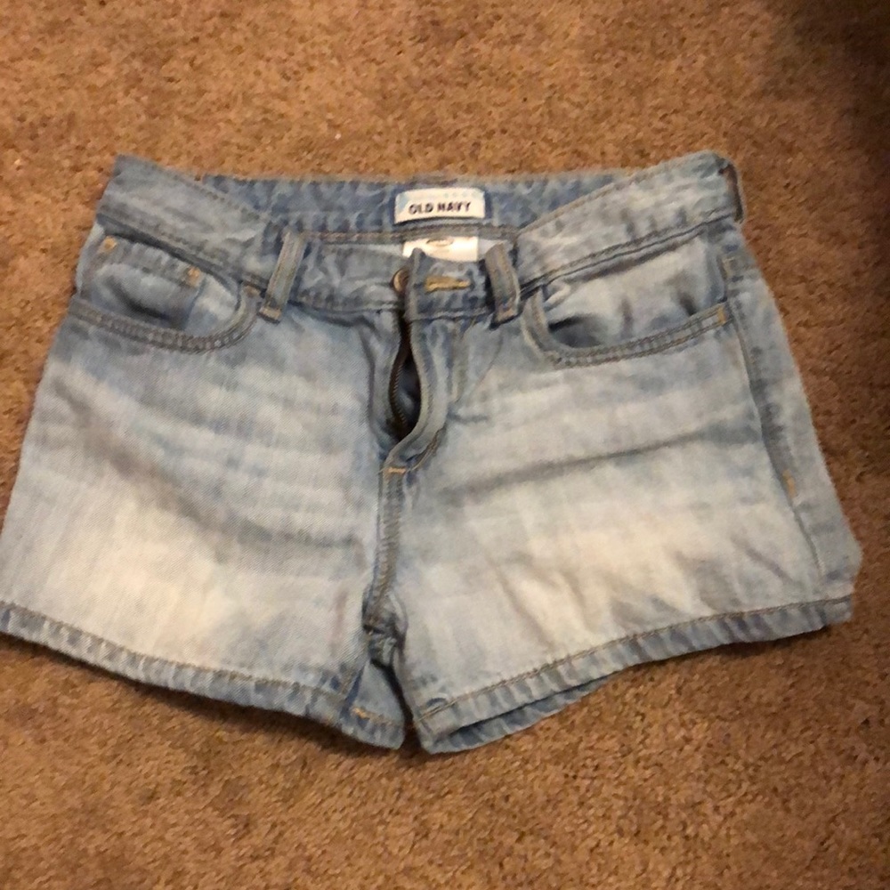 girls jean shorts